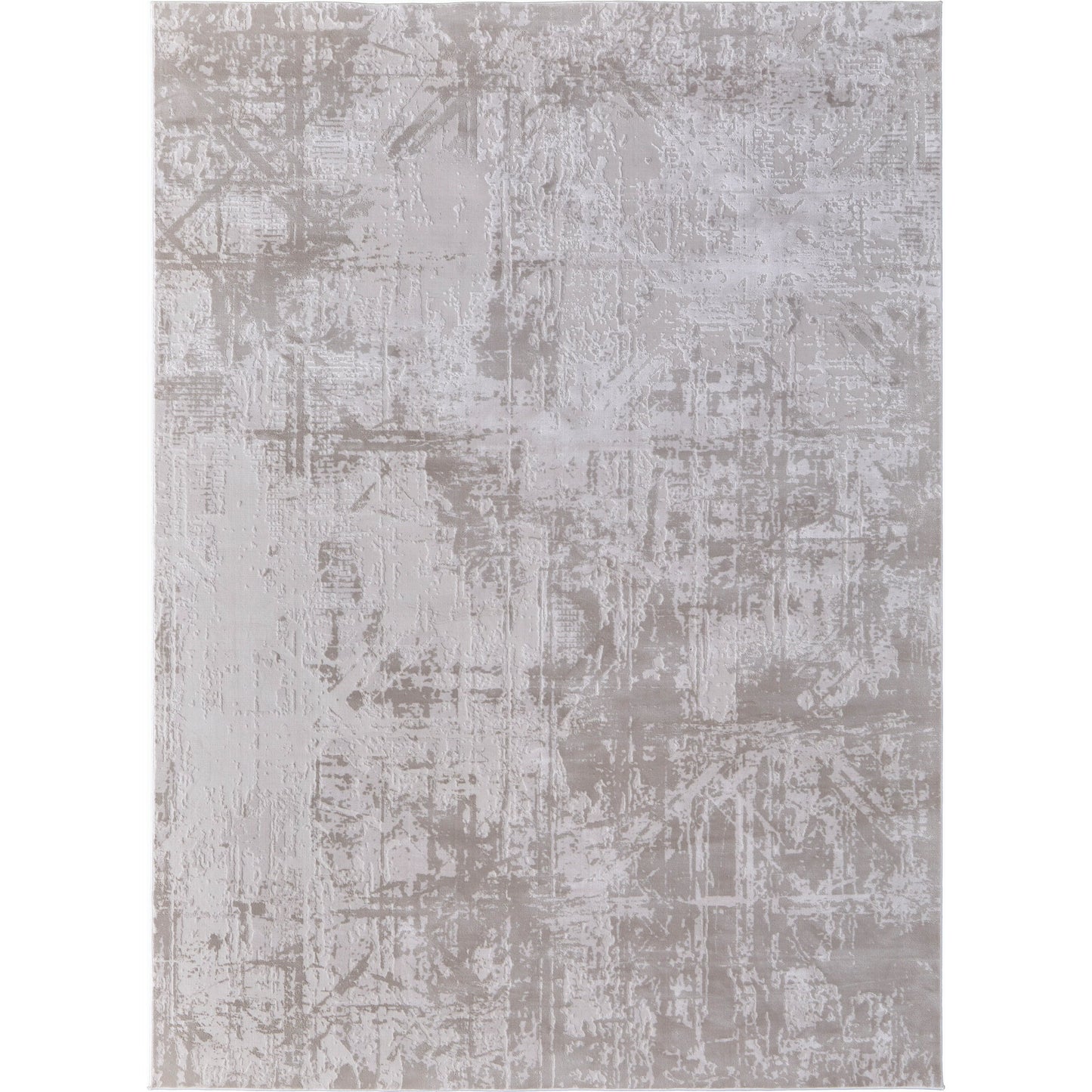 001 SI-2158658,SI-2158659,SI-2158660,SI-2158661 | Primary Silo | Prasad Rug - 67039NAF by Feizy in ivory, taupe, silver. Made from polypropylene, polyester in a unique style.