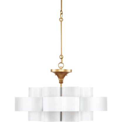 Grand Lotus Chandelier by Currey and Company. Made from unique in a modern style.