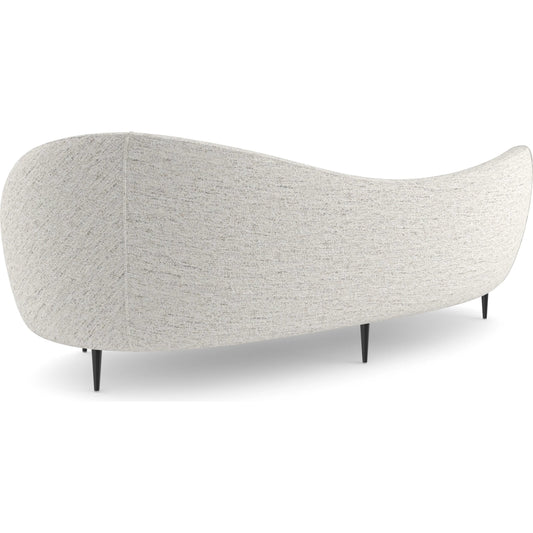 94 Formosa Sofa by Caracole in piano black. Made from unique in a unique style.