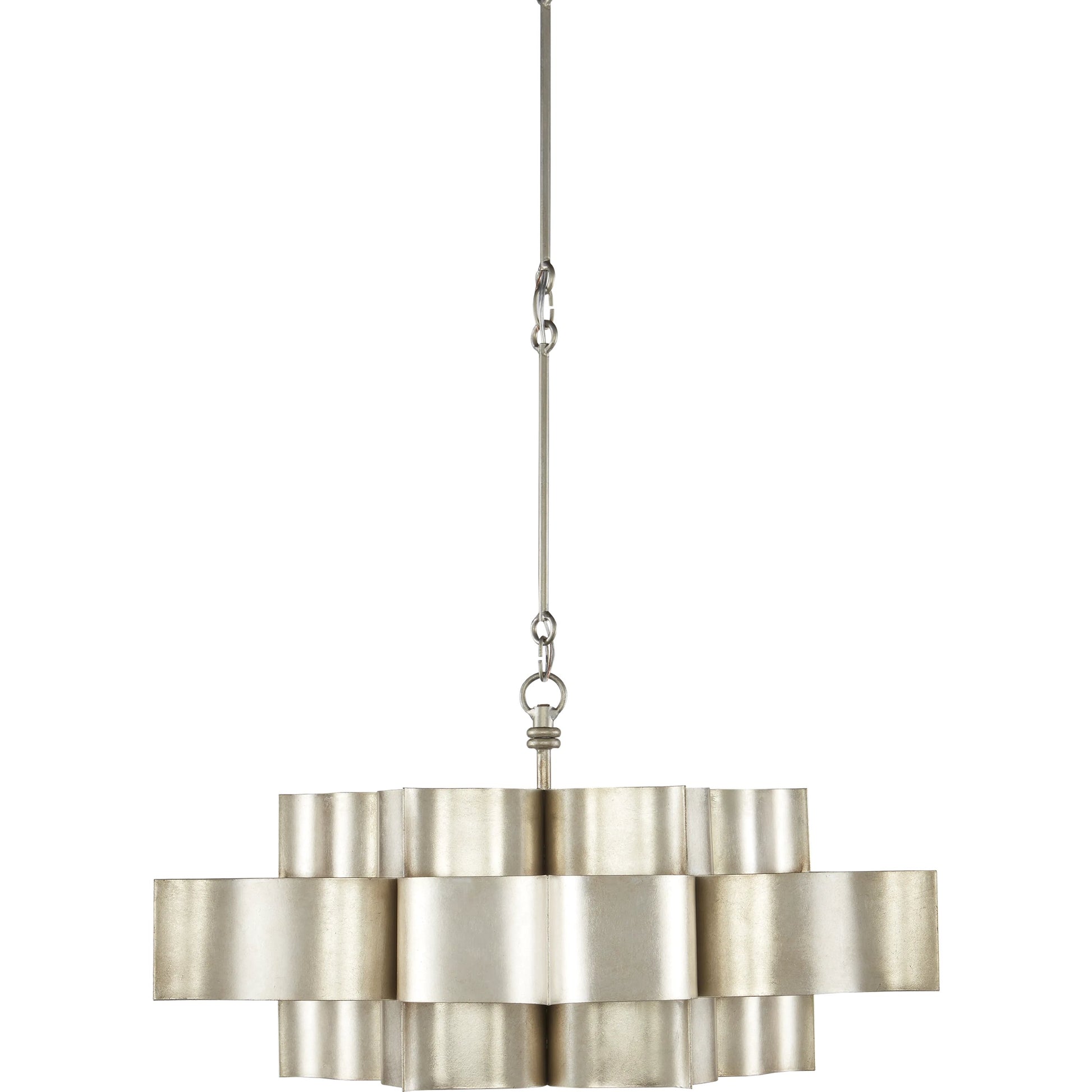 Grand Lotus Chandelier by Currey and Company. Made from unique in a modern style.