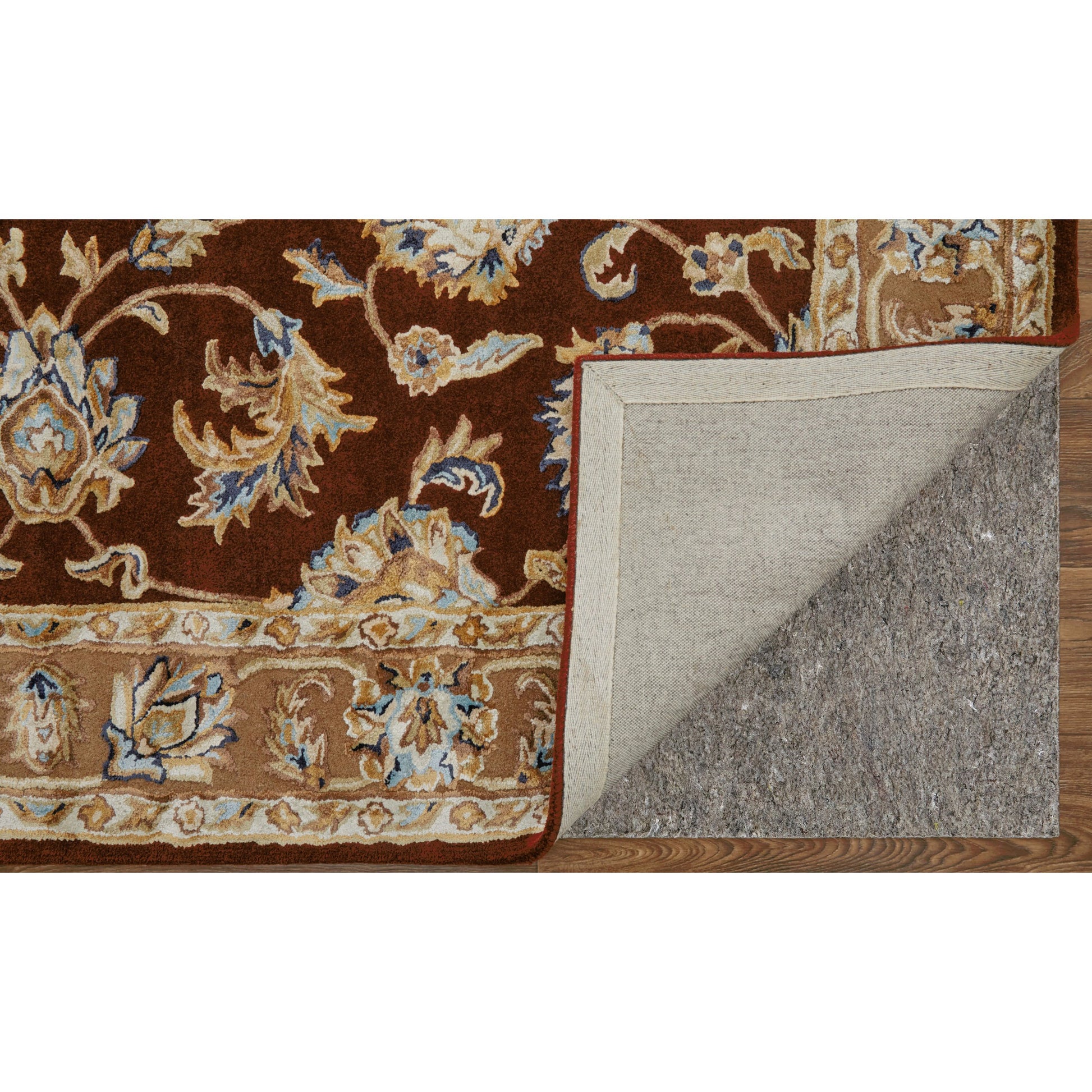 Prescott Traditional Oriental Rug - 8937F by Feizy. Made from viscose, wool in a unique style.