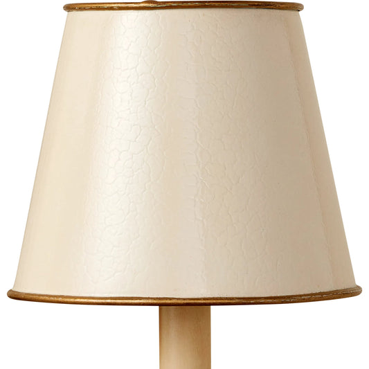 Tole Tapered Chandelier Shade by Currey and Company. Made from metal in a modern style.