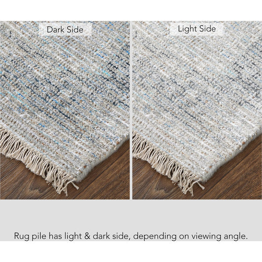 Caldwell Transitional Rug - 8805F by Feizy in gray, blue, taupe. Made from wool, viscose in a unique style.