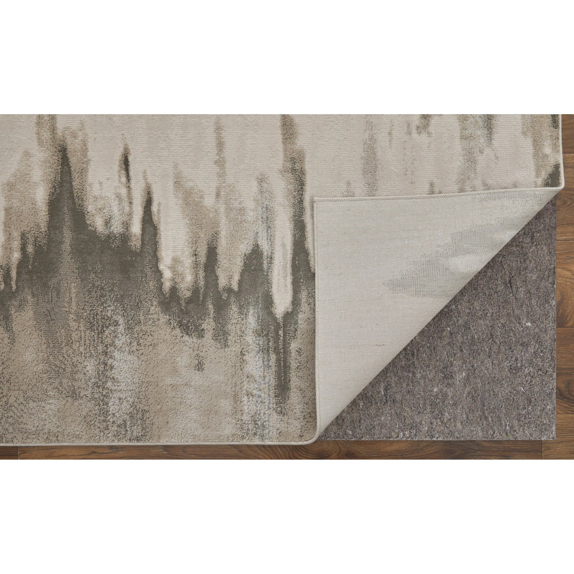 Micah Rug - 39LQF by Feizy in gray, taupe, ivory. Made from polyester, polypropylene in a unique style.
