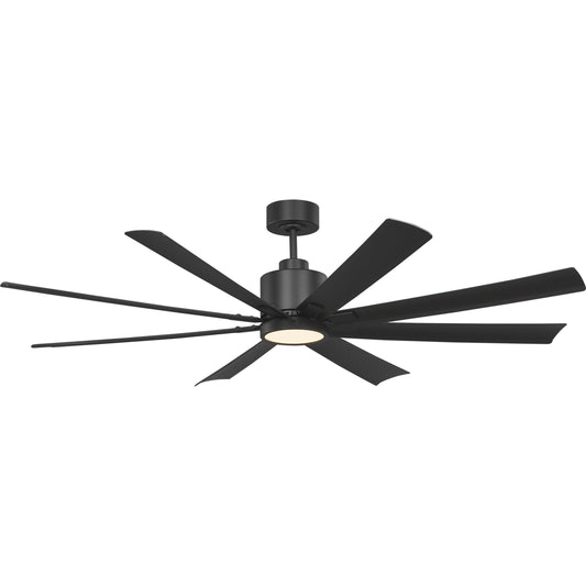 Flera Smart 65 LED Ceiling Fan by Generation Lighting. Made from steel in a modern style.