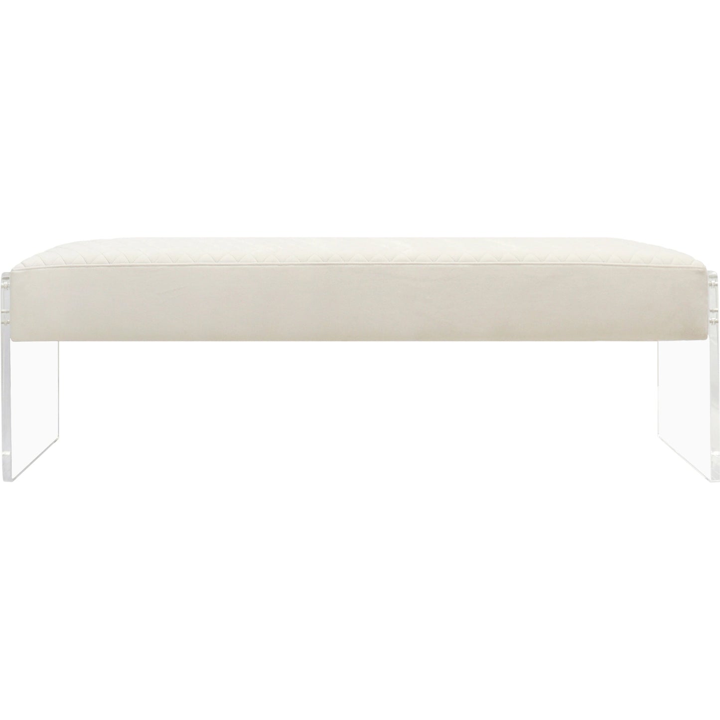 005 SI-2030373 | Additional Silo | Tribecca Bench by Pasargad Home. Made from acrylic, velvet in a modern style.