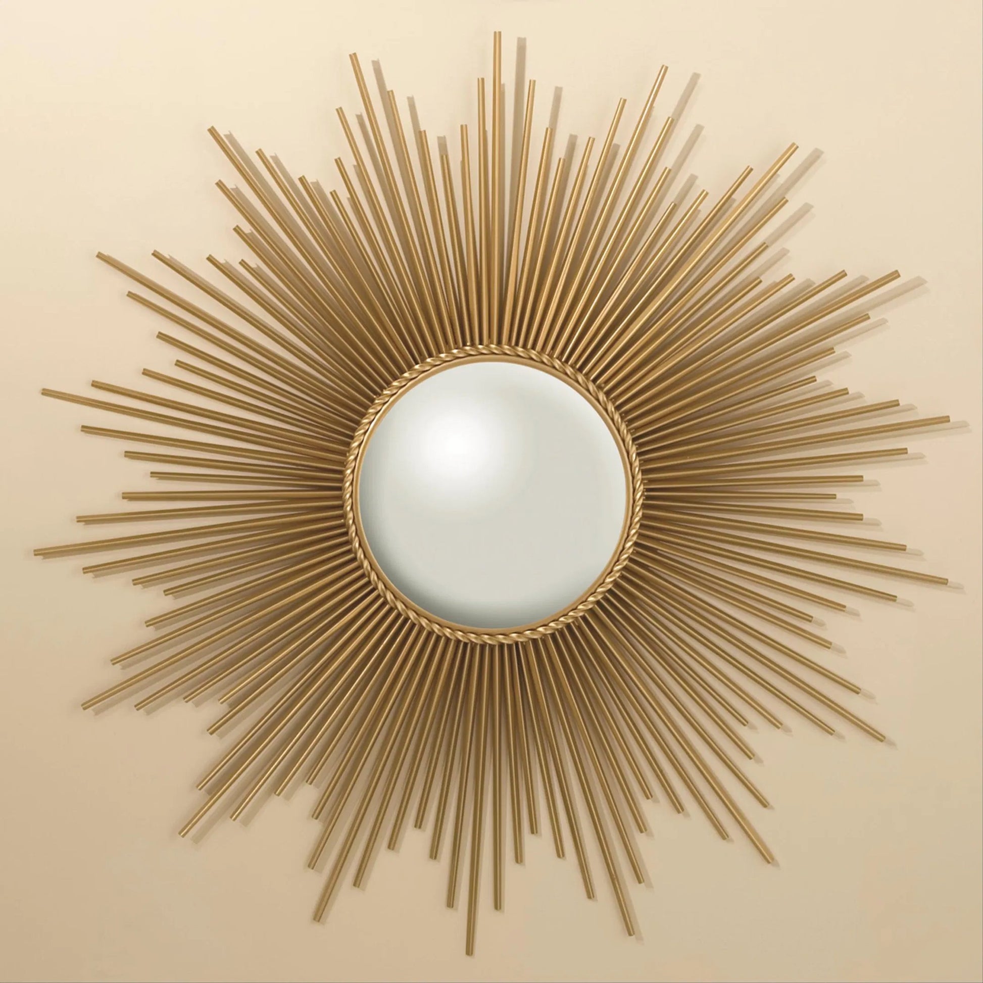 Sunburst Mirror by Global Views. Made from unique in a transitional style.