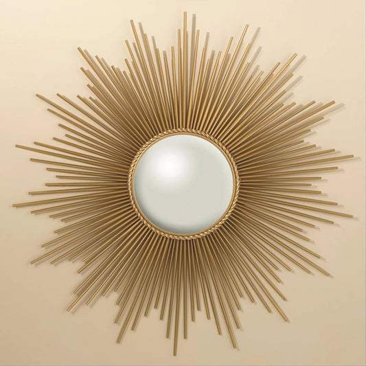 Sunburst Mirror by Global Views. Made from unique in a transitional style.