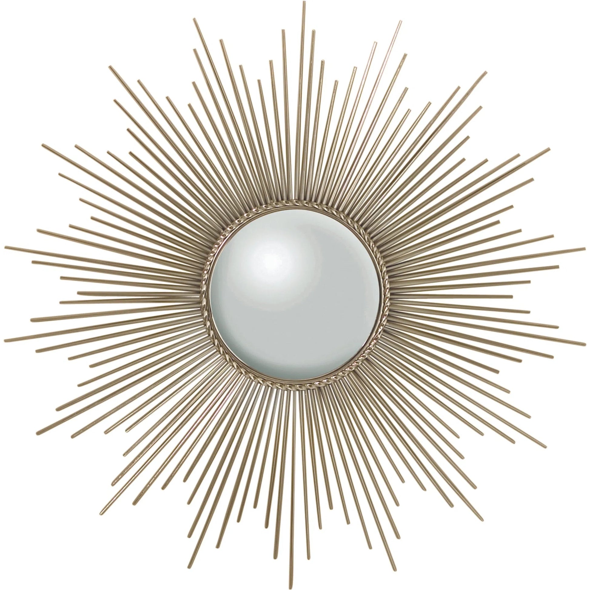 Sunburst Mirror by Global Views. Made from unique in a transitional style.