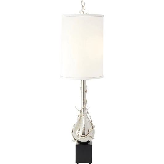 Twig Bulb Floor Lamp by Global Views. Made from brass, stainless steel in a transitional style.
