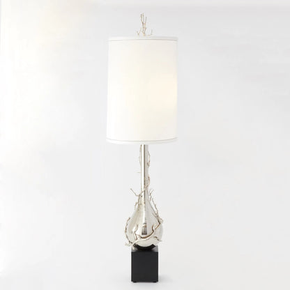 Twig Bulb Floor Lamp by Global Views. Made from brass, stainless steel in a transitional style.