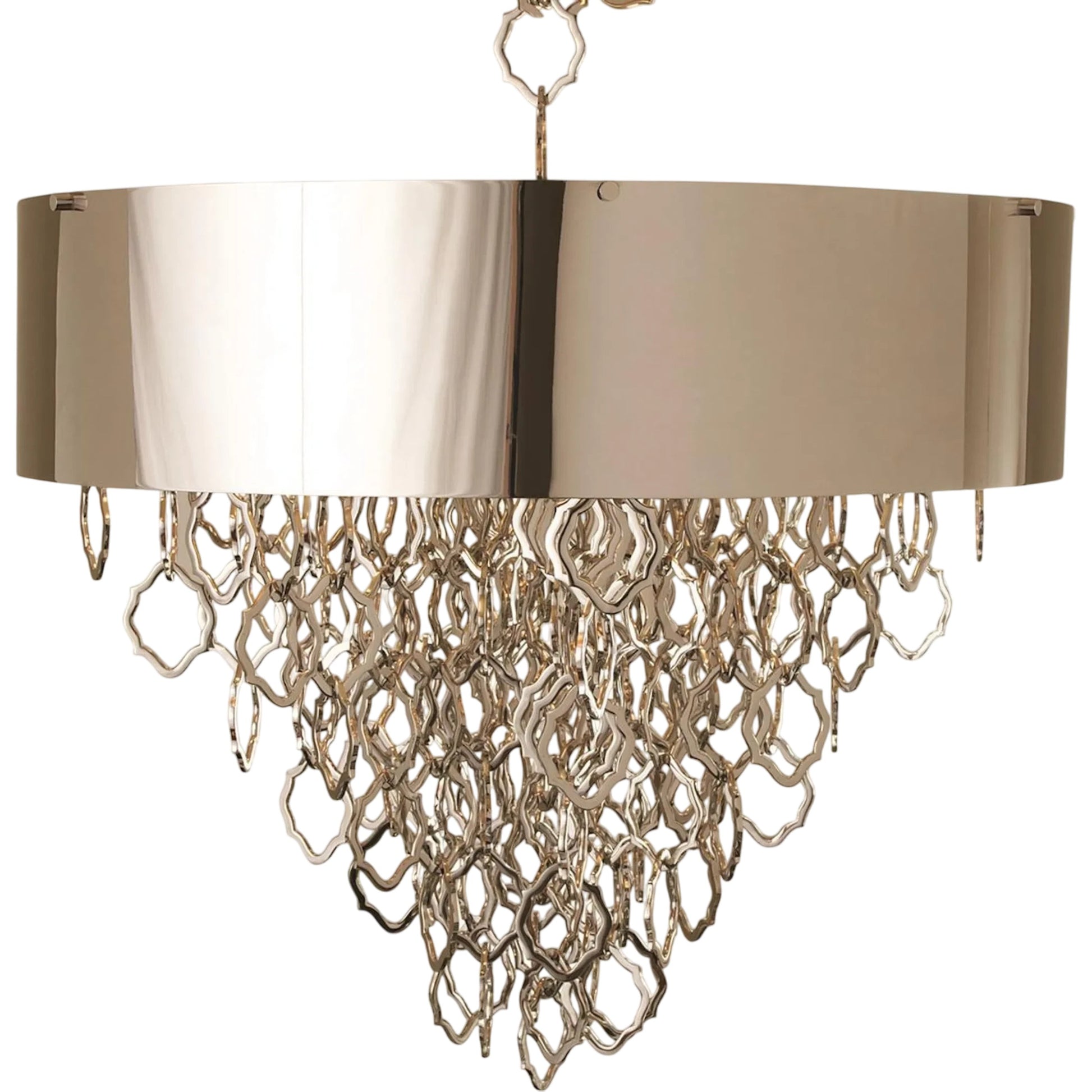 Extra Decorative Chain for Chain Pendant by Global Views in nickel. Made from metal in a unique style.