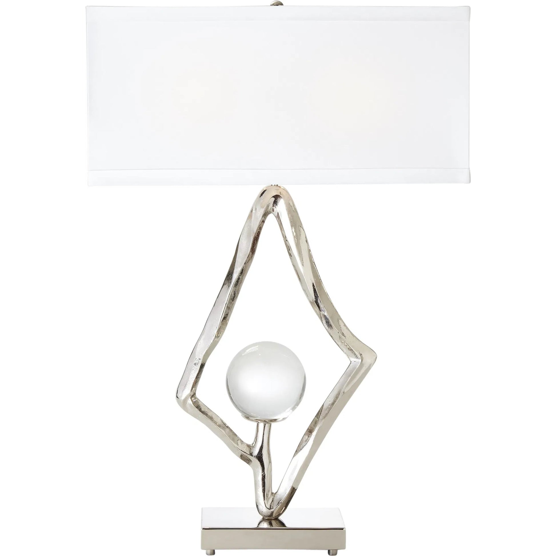 Abstract Lamp Crystal Sphere by Global Views. Made from unique in a modern style.