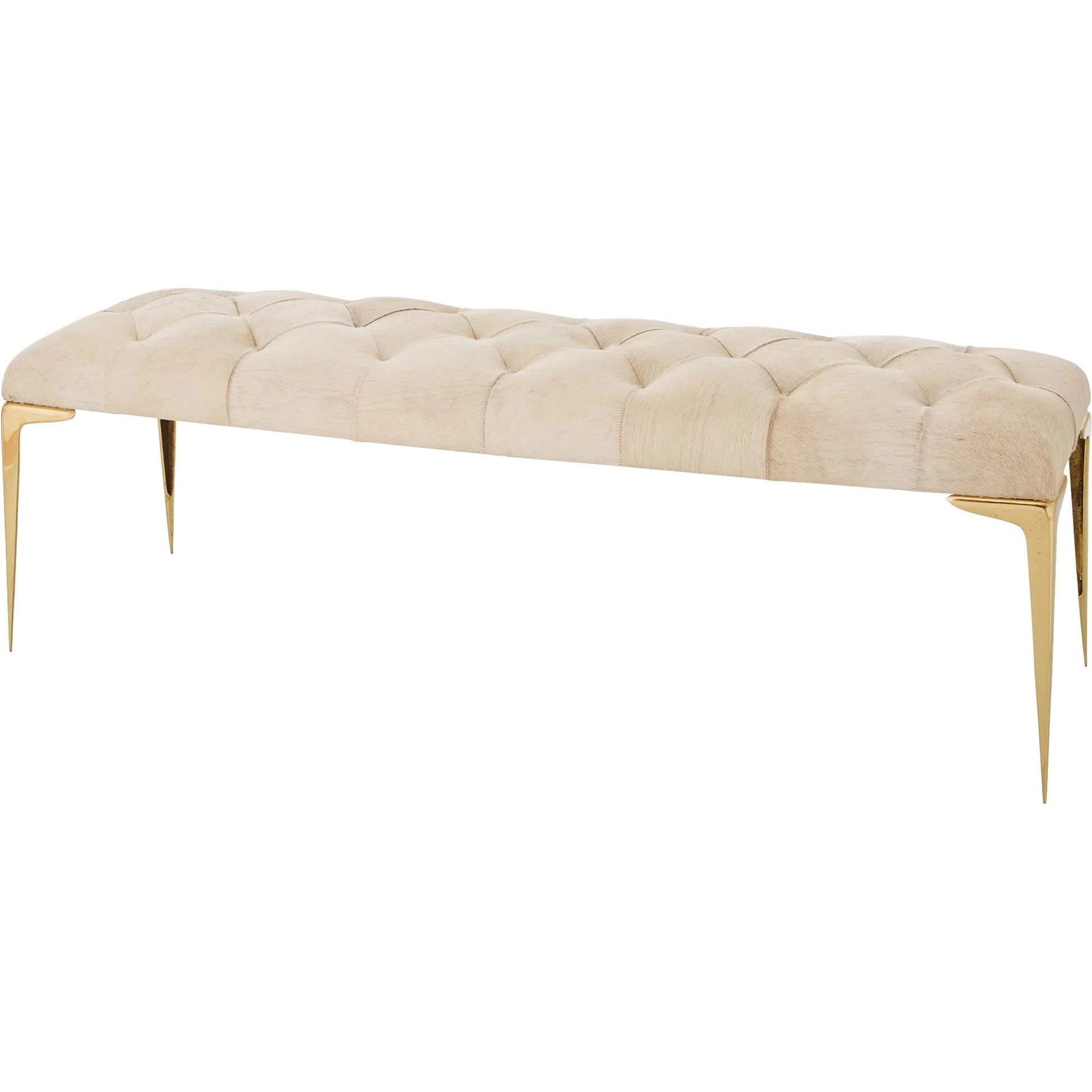 Stiletto Bench by Global Views. Made from unique in a transitional style.