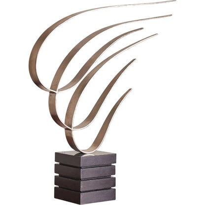 Swoosh Sculpture by Global Views. Made from unique in a eclectic & global style.