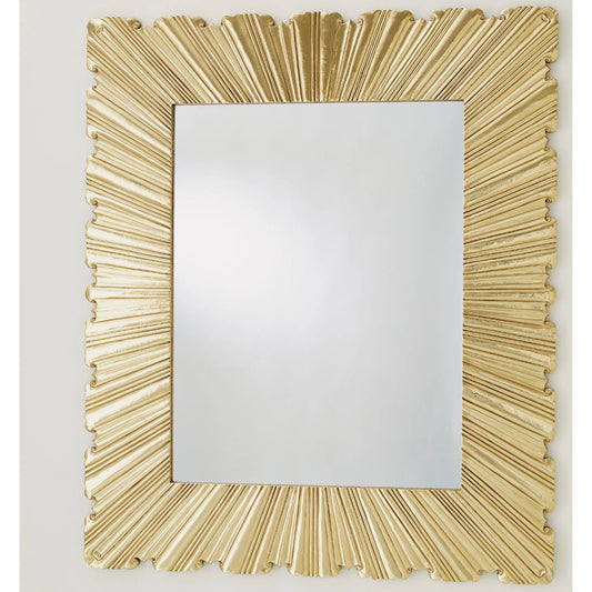 Linenfold Mirror by Global Views. Made from unique in a modern style.