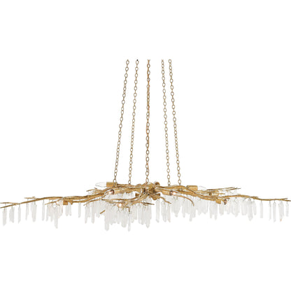 Forest Light Chandelier by Currey and Company. Made from unique in a modern style.