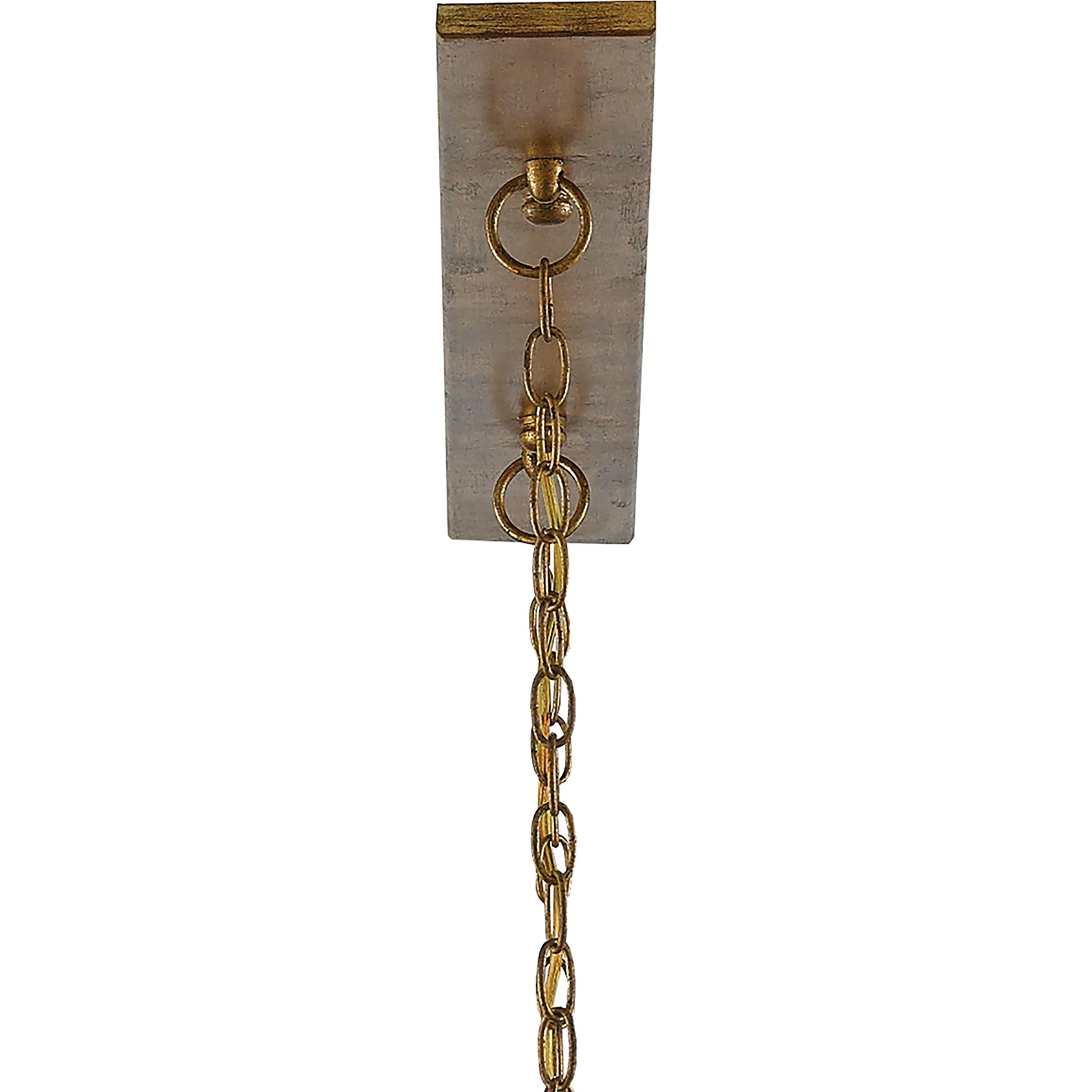 Maximus Chandelier by Currey and Company. Made from wrought iron, glass in a modern style.