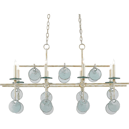 Sethos Rectangular Chandelier by Currey and Company. Made from unique in a modern style.