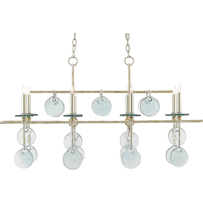 Sethos Rectangular Chandelier by Currey and Company. Made from unique in a modern style.