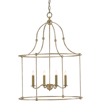 Fitzjames Lantern by Currey and Company in mayfair. Made from wrought iron in a traditional style.