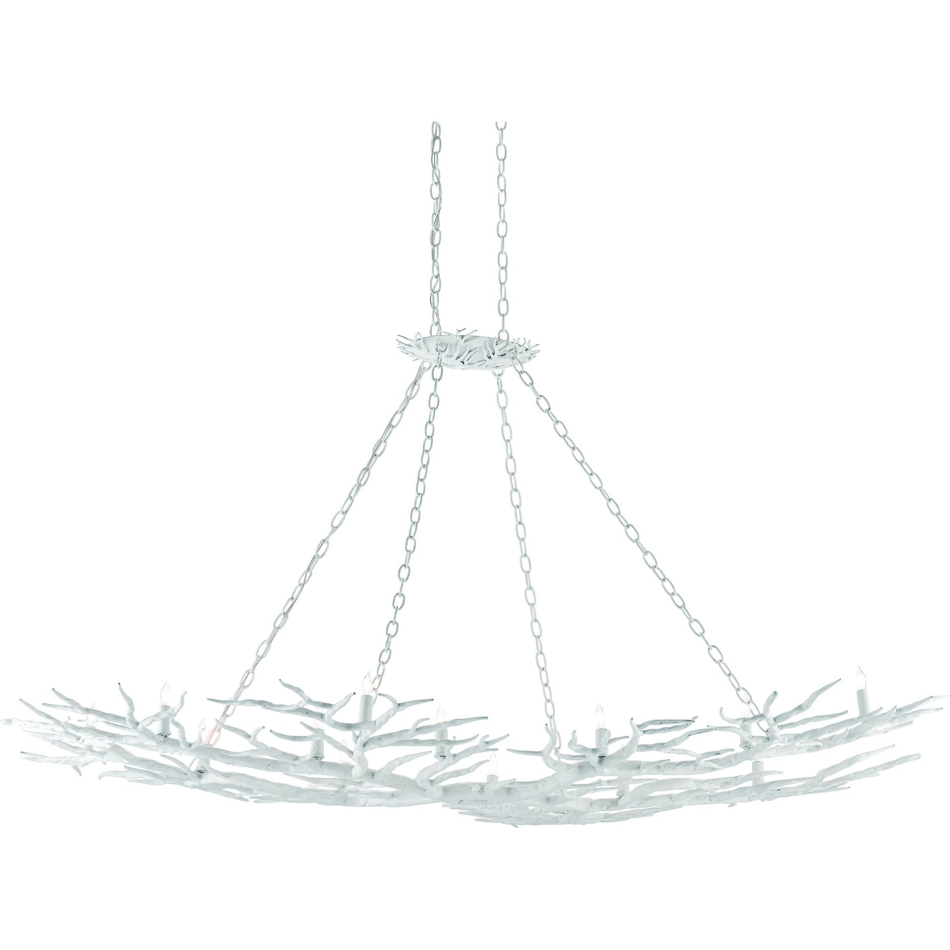 Rainforest Chandelier by Currey and Company in rustic bronze. Made from unique in a rustic style.