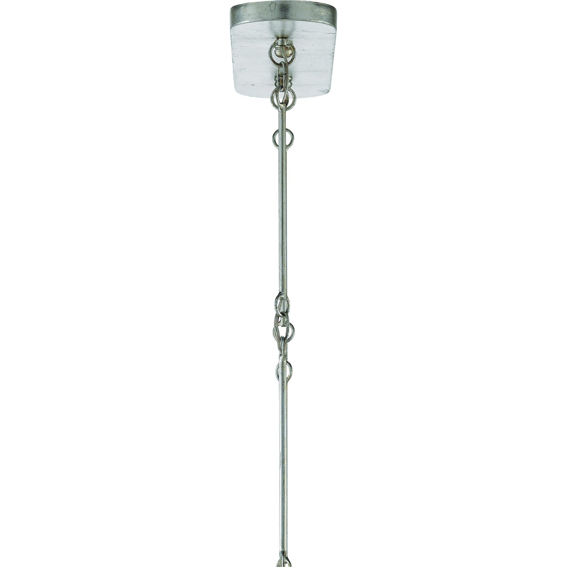 Grand Lotus Oval Chandelier by Currey and Company. Made from wrought iron in a modern style.