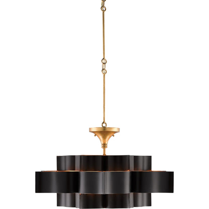 Grand Lotus Chandelier by Currey and Company. Made from unique in a modern style.