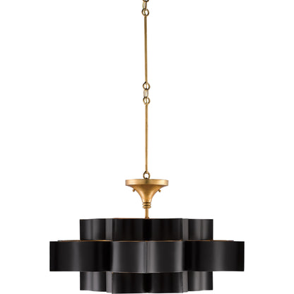 Grand Lotus Chandelier by Currey and Company. Made from unique in a modern style.