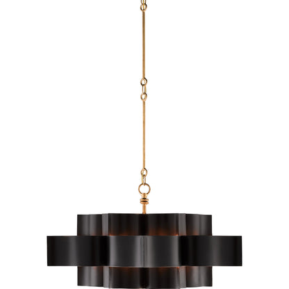 Grand Lotus Chandelier by Currey and Company. Made from unique in a modern style.