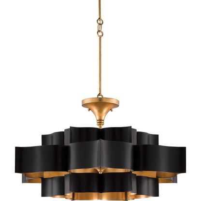 Grand Lotus Chandelier by Currey and Company. Made from unique in a modern style.