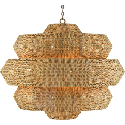 Antibes Chandelier by Currey and Company. Made from unique in a modern style.