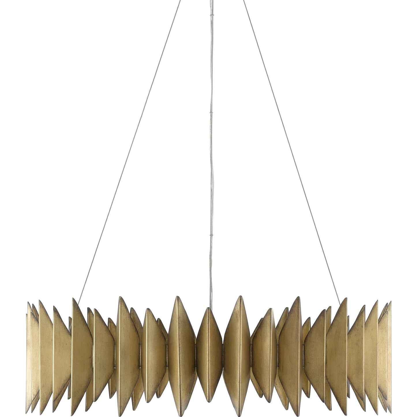 003 SR-767992 | Additional Silo | Potter Chandelier by Currey and Company in aurora antique. Made from wrought iron in a modern style.