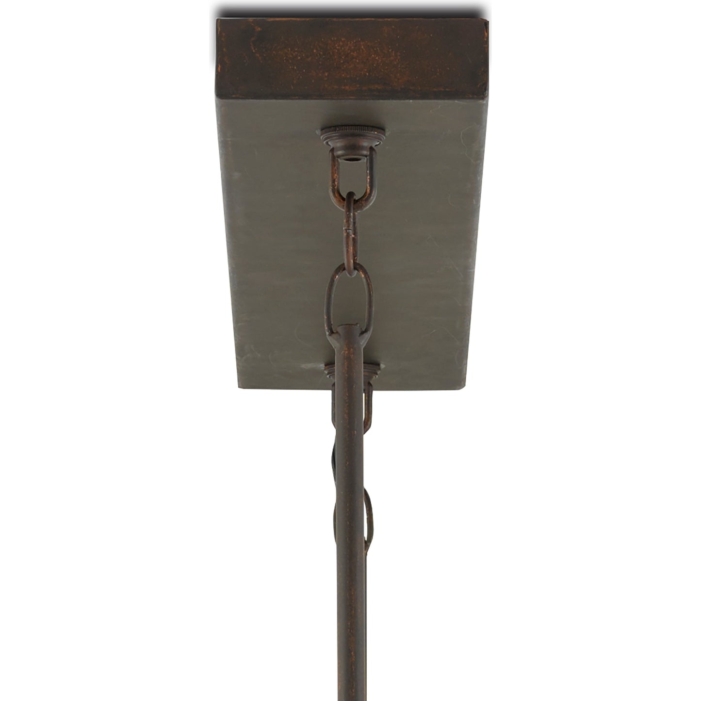 006 SR-767928 | Additional Silo | Middleton Rectangular Chandelier by Currey and Company. Made from wrought iron in a modern style.