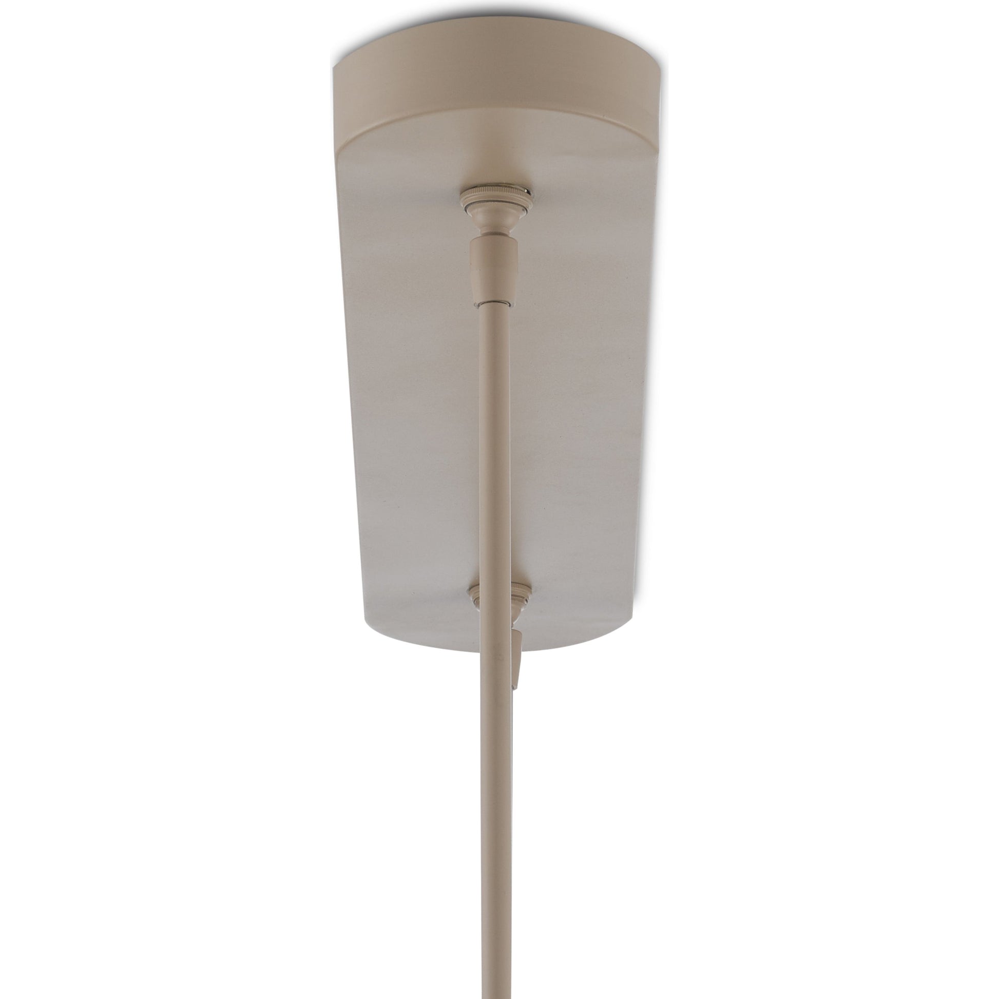 Mereworth Chandelier by Currey and Company in natural rope, beige. Made from wrought iron, abaca rope in a coastal style.