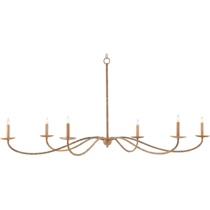 Saxon Chandelier by Currey and Company. Made from unique in a modern style.