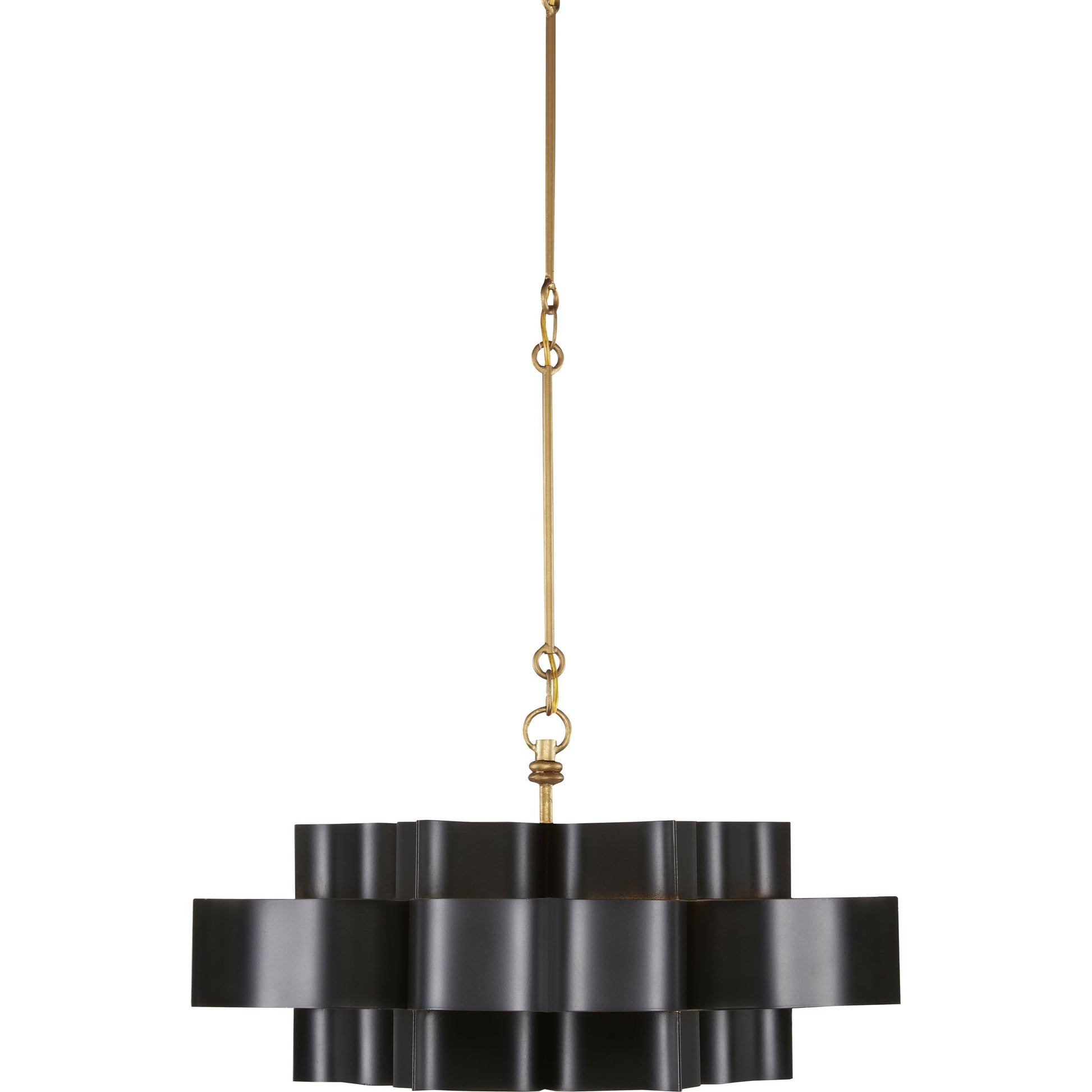 Grand Lotus Chandelier by Currey and Company. Made from unique in a modern style.