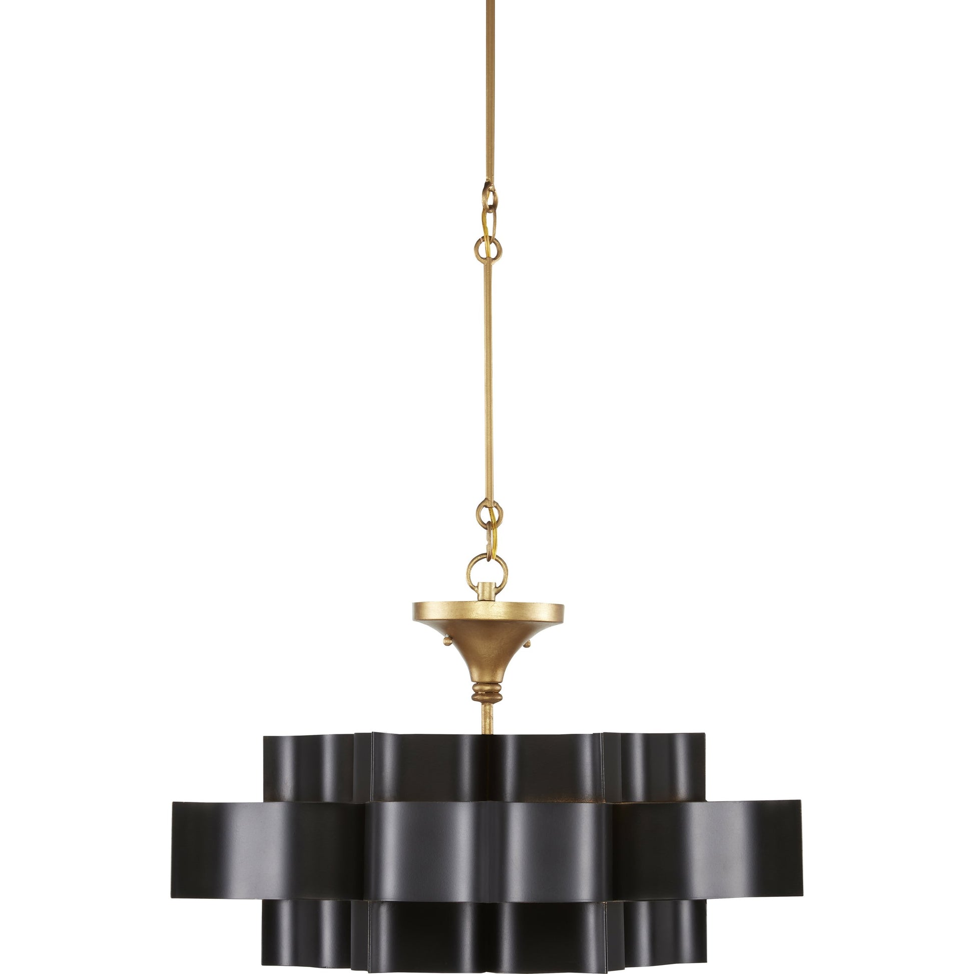 Grand Lotus Chandelier by Currey and Company. Made from unique in a modern style.