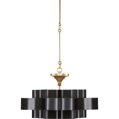 Grand Lotus Chandelier by Currey and Company. Made from unique in a modern style.
