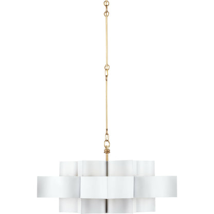 Grand Lotus Chandelier by Currey and Company. Made from unique in a modern style.
