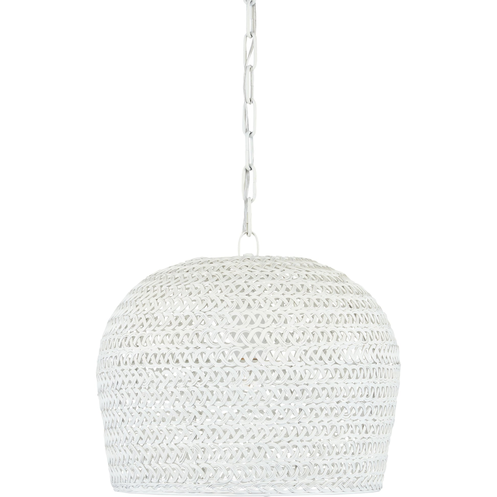 Piero Chandelier by Currey and Company in white. Made from unique in a coastal style.