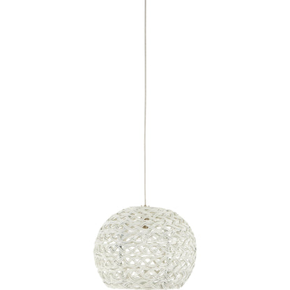 Piero 1-LIGHT Multi-Drop Pendant by Currey and Company in white, painted silver. Made from metal in a transitional style.