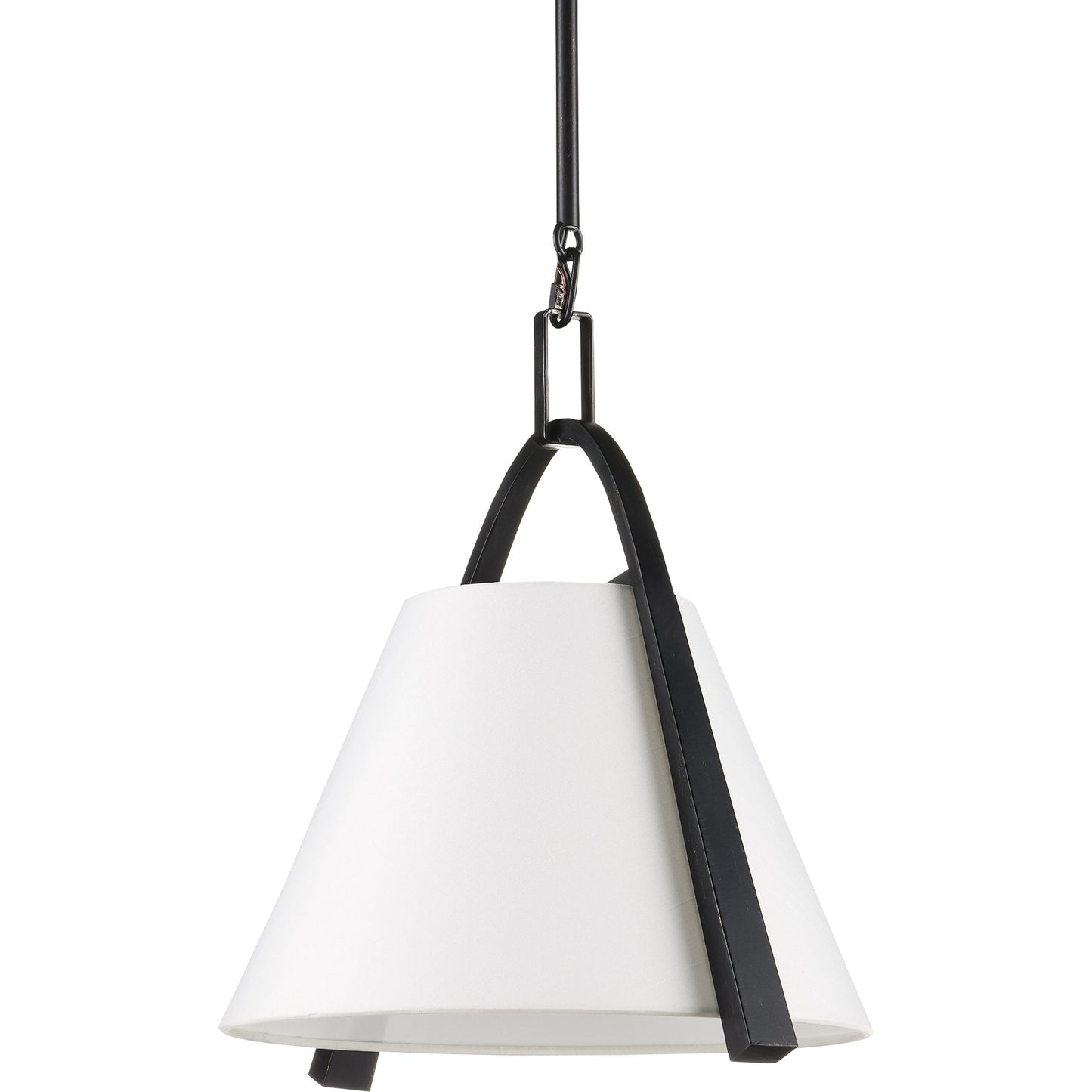 004 SI-1923913 | Additional Silo | Frey Pendant by Currey and Company in satin black, brushed brown. Made from metal in a transitional style.