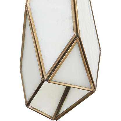 Glace 30-LIGHT Multi-Drop Pendant by Currey and Company in white, antique brass, silver. Made from glass, iron in a modern style.