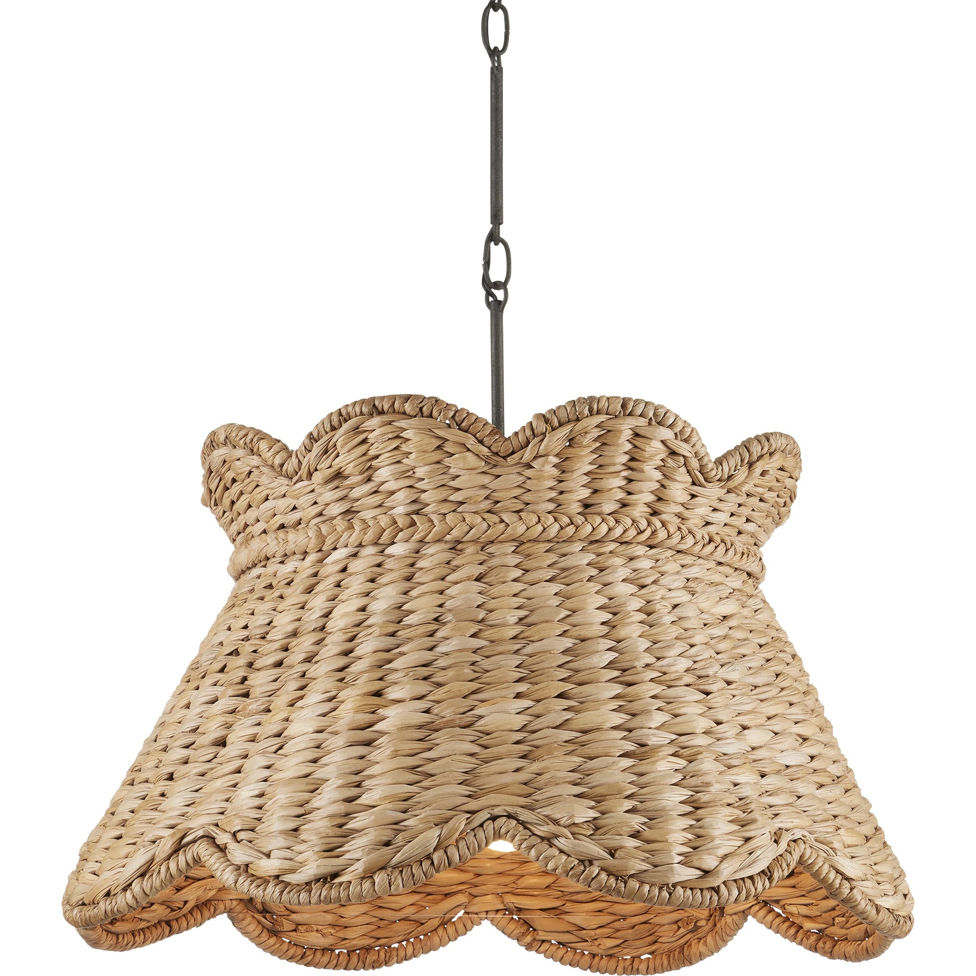 Annabelle Pendant by Currey and Company. Made from wrought iron in a cottage & farmhouse style.