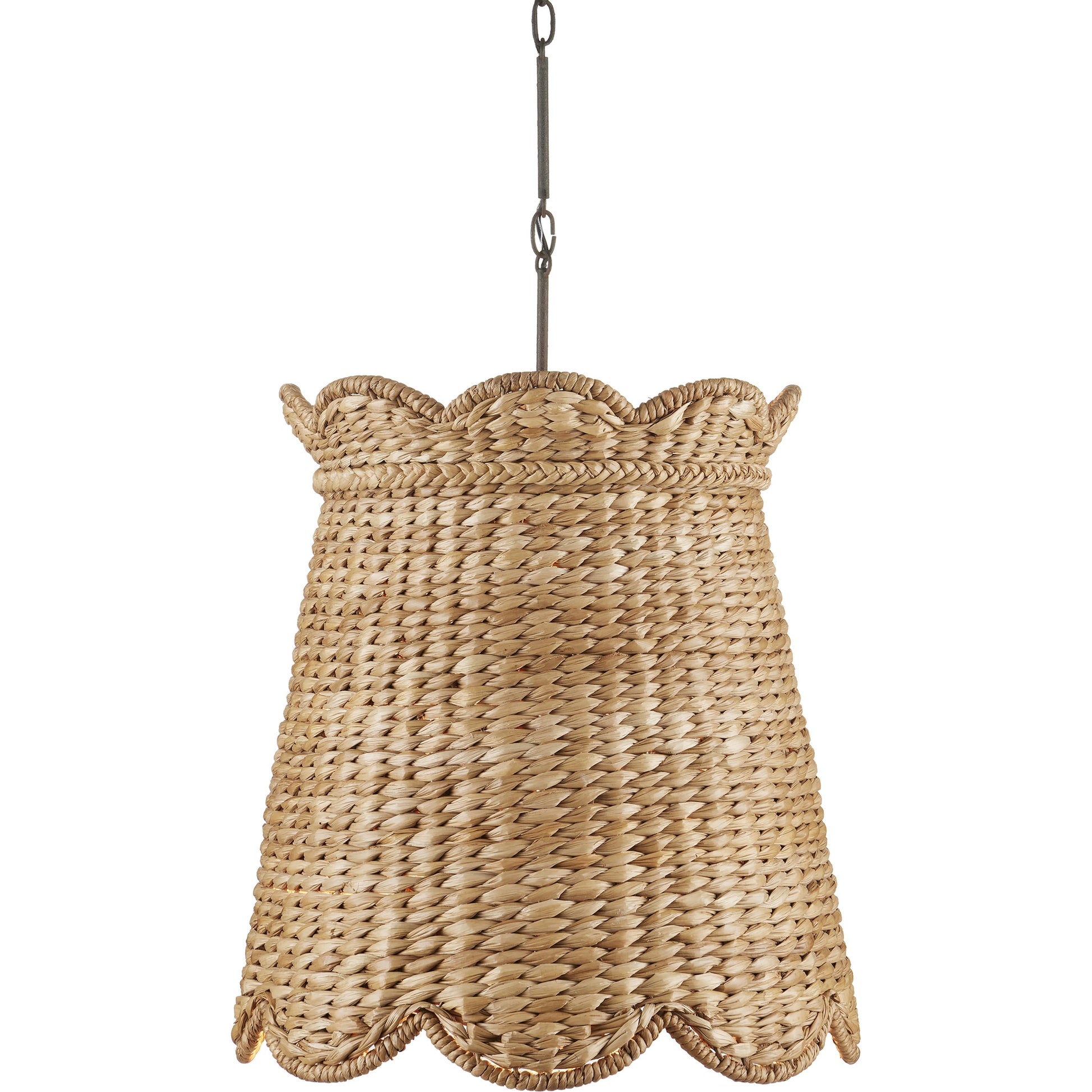 Annabelle Pendant by Currey and Company. Made from wrought iron in a cottage & farmhouse style.