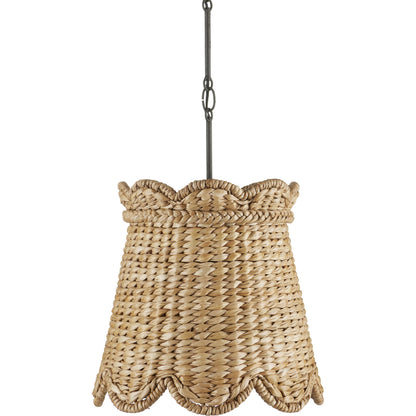 Annabelle Pendant by Currey and Company. Made from wrought iron in a cottage & farmhouse style.