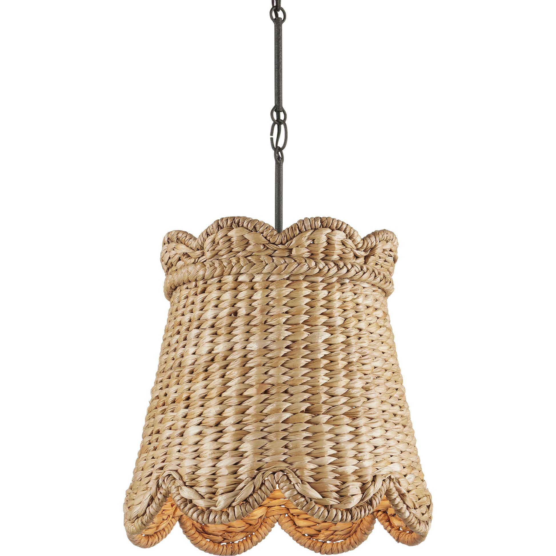 Annabelle Pendant by Currey and Company. Made from wrought iron in a cottage & farmhouse style.