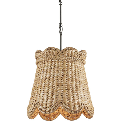 Annabelle Pendant by Currey and Company. Made from wrought iron in a cottage & farmhouse style.