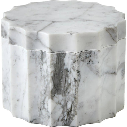 Ionic Jar by Global Views in marble. Made from unique in a modern style.
